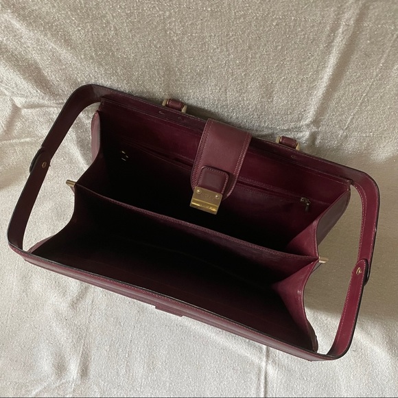 VINTAGE BALLY LEATHER BAG - Picture 3 of 6
